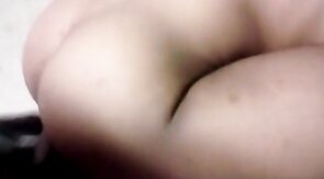 Bareback Staircase Fuck with Big Black Cock