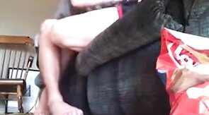 Roommates Filmed Getting a Blowjob by a Twink