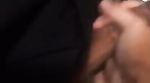 Hardcore Action in the Bathroom with Gaping and Handjobs