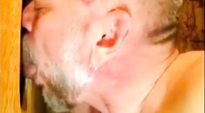 Gloryhole Kissing Blowjob