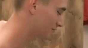 Mutual Help: Big Cock Twinks Masturbating Together