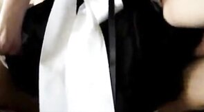 Sissy Crossdresser Amateur Anal in Skirt