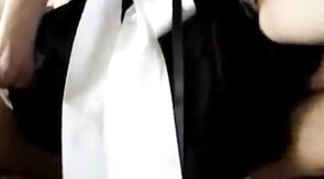 Sissy Crossdresser Amateur Anal in Skirt