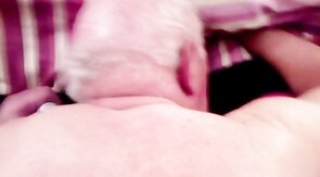 Grandpa's Thick Cock Fucks Young Man's Gaping Hole