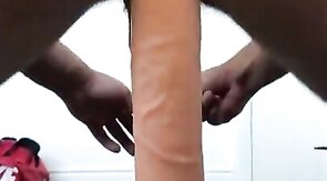 Twink's 111-Inch Dildo Webcam Show