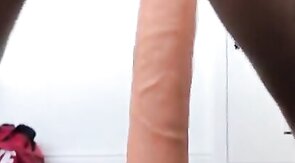 Twink's 111-Inch Dildo Webcam Show