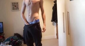 Danish Hunk Strokes His Big Dick Solo