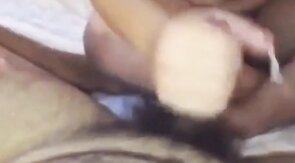 Messy Fun: Asian Chub Gives Bear a Handjob