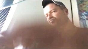 Muscular Amateur Man Masturbates and Cums