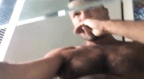 Muscular Amateur Man Masturbates and Cums
