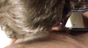 Public Restroom Blowjob with a Crossdresser