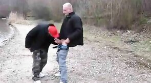 Bareback Boning in the Brisk Outdoors with Horny Amateurs