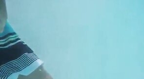 Public Pool Masturbation Caught on Tape