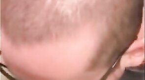 Black Guy Fucks White Guy's Mouth with Big Cock