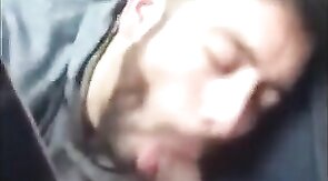 Driving Blow Job - Big Cock Surprise on the Road!