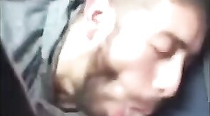 Driving Blow Job - Big Cock Surprise on the Road!