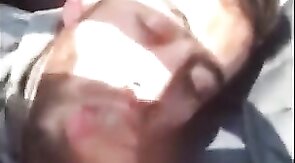 Driving Blow Job - Big Cock Surprise on the Road!