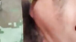 Outdoor Blowjob with Thai Man, Swallowing Cum