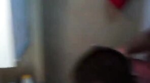 Bareback Bathroom Fuck with Amateur Hunk