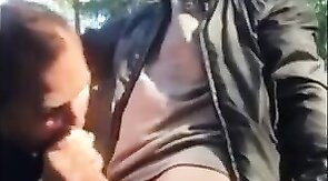 Bareback Adventure with a Stranger Bear Outdoors