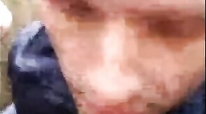 Daddy's Outdoor Adventure with a Twink