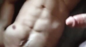 Twink Blowjob and Facial with Big Cock