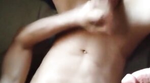 Twink Blowjob and Facial with Big Cock