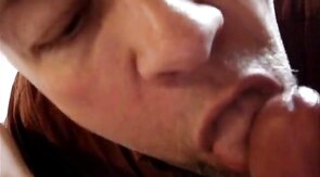 Huge Load Swallowed by Eager Bear - Thick & Amateur