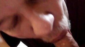 Huge Load Swallowed by Eager Bear - Thick & Amateur