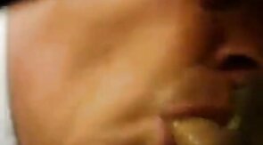 Daddy Blows it in the Stockroom - Amateur Old-Young Action