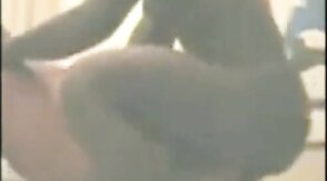 Black Amateur Gives a Blowjob to a Frenchman