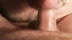 Amateur Daddy Bear Sucks Cock