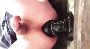 Twink's Ass Stretched by Sex Toys and Fists