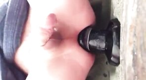 Twink's Ass Stretched by Sex Toys and Fists