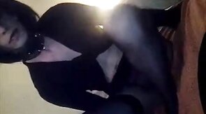 Crossdresser Emo Masturbation