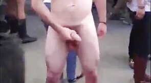 Public Masturbators: Outdoor Hunk Action