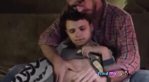 Daddy and His Boy's Webcam Fun