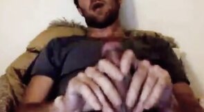 French Stud Shoots a Big Load - Amateur Webcam Solo