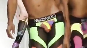 Black Crossdresser in Fierce Runway Show