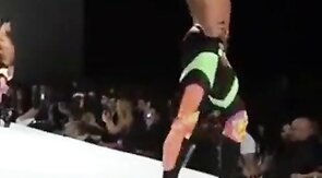 Black Crossdresser in Fierce Runway Show