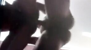 Big Black Cock Barebacks Amateur with Cum as Lube