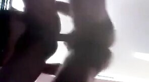 Big Black Cock Barebacks Amateur with Cum as Lube