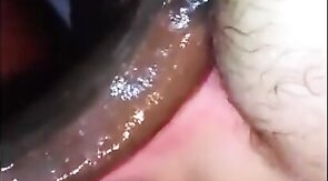 Amateur Bareback: Huge Black Cock Gapes Tight White Asses