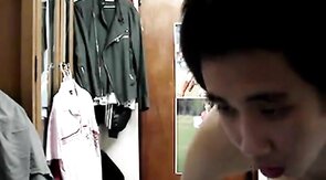 Korean Guy Masturbating Solo