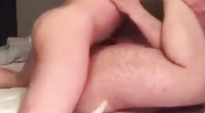 Fat Bear Gets Bred by Bareback Amateur