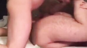 Fat Bear Gets Bred by Bareback Amateur