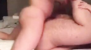 Fat Bear Gets Bred by Bareback Amateur