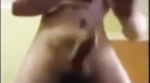 Furry-Balled Uncut Stud's Amateur Hunk Cumpilation