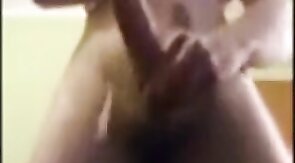 Furry-Balled Uncut Stud's Amateur Hunk Cumpilation