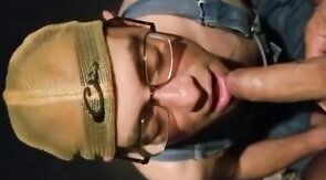 Sucking Off My Buddy - Swallowing His Cum and Piss